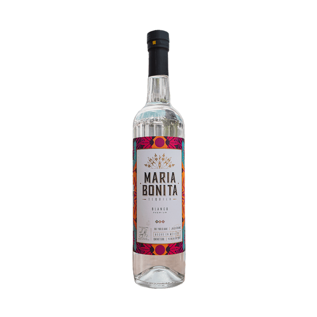 María Bonita Tequila Blanco 750ml | Tequila 100% Agave Maria Bonita María Bonita Spirits Mi María Bonita Tequila