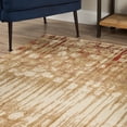 thumbnail image 5 of Addison Atlas Dynamic Circles Brown Area Rug, 5 of 6