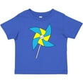 thumbnail image 3 of Inktastic Yellow and Blue Pinwheel Boys or Girls Toddler T-Shirt, 3 of 5