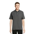 Men's & Big Men's Short Sleeve Jersey Polo with Pocket, 2Pack