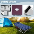 thumbnail image 5 of ABORON 2 Pack Folding Camping Cot for Adults, Heavy Duty Folding Cots with 2 Sided Cushion & Carry Bag, Portable Sleeping Cot Bed, Over 900 lbs Weight Capacity, 5 of 9