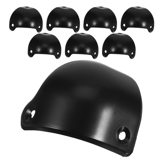 ColoMX 8 protectores de esquinas de plástico para guitarra: protectores de bordes de altavoces para amplificadores y equipos de audio.