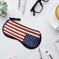 thumbnail image 5 of Portable Organizer Independence Day Fashion Anti Drop Glasses Bag Sunglasses Storage Bag, 5 of 6