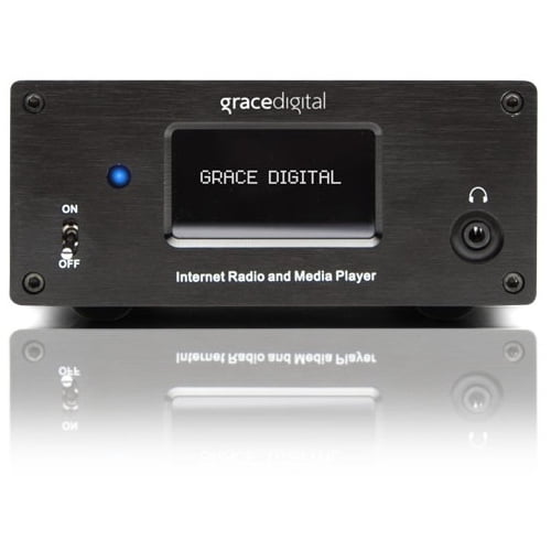 Grace Digital GDI-IRMSamp Internet Radio - Wireless LAN - Black