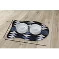 thumbnail image 2 of Simply Daisy Sagebrush Fish Shape Pet Feeding Mat for Cats, 2 of 3