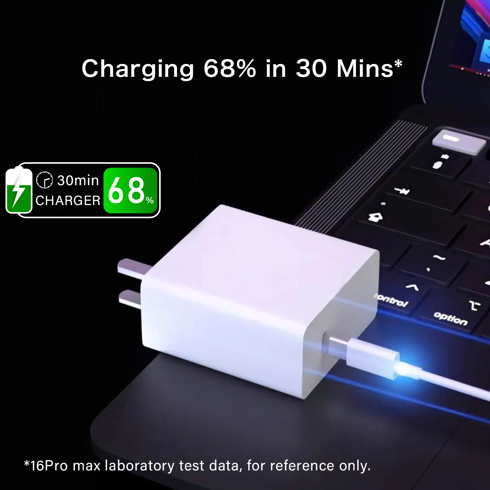 PD65W USB C charger with cable 2m for APPLE iPhone 17 16 15 macbook iPad iPods watch wall charger PPS for Samsung S25 tablet laptop travel adapter SuperVooc fast charger for OnePlus OPPO Realme
