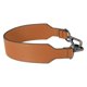 thumbnail image 1 of Correa de bolso de cuero de 16 pulgadas Uxcell, correa corta de bolso de cuero de patrón liso de reemplazo con hebilla negra para mujeres, bolsos de mano, bolsas de hombro, marrón, 1 of 6