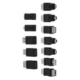 thumbnail image 3 of Adaptador Micro USB, Paquete de 12 PCS Conectores de Adaptadores USB2.0, Fáciles de USAR, Resolver Problemas de Conexión, Diferentes Adaptadores de Alta Velocidad, Peso de 88 G, 3 of 7