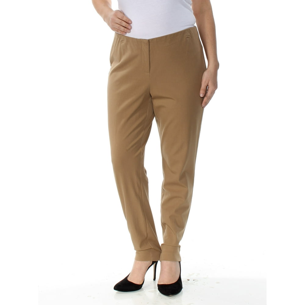 Alfani - ALFANI Womens Brown Pants Size 4 - Walmart.com - Walmart.com