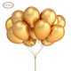 thumbnail image 3 of 100 globos de látex con perlas doradas, globos metálicos de helio para bodas, fiestas de cumpleaños, 3 of 8