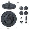 thumbnail image 2 of Solar Fountain Solar Water Pump Floating Fountain with 6 Nozzles, 2 of 2