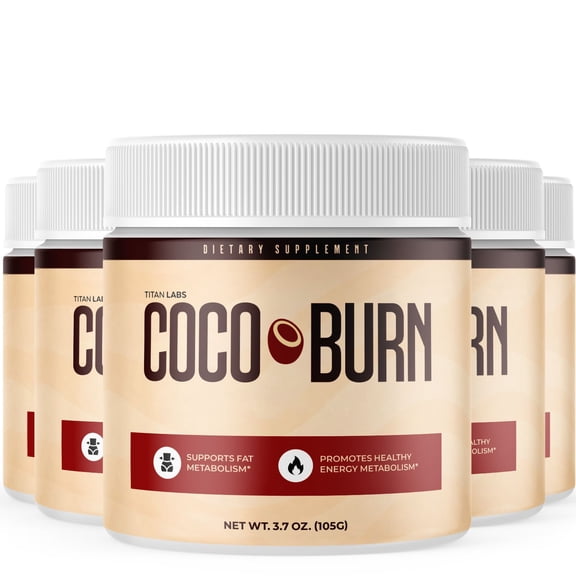 Coco Burn Powder Advanced Formula Supplement to Support Active Lifestyle CocoBurn 150 Servings