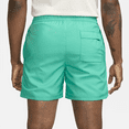 thumbnail image 3 of Nike Sportswear Sport Essentials Men's Woven Lined Flow Shorts Color: Clear Jade/White Size: L, 3 of 3