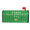 thumbnail image 1 of Luck St Patrick DayMagnetic Mailbox Cover Mailbox Wrap Post Letter Box Cover Home Decorative for Standard Mailboxes, 1 of 5