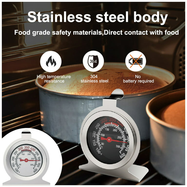 Oven Stainless Heat\-resistant Temperature Gauge Meter Kitchen Accessories  for BBQ Meat Baking Grilling No.02 