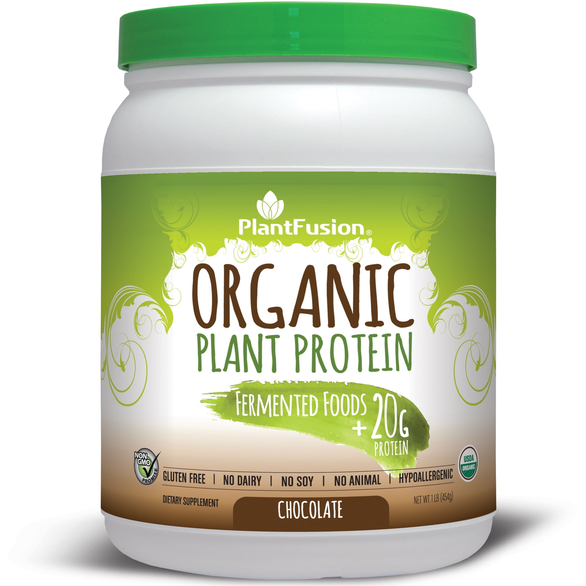 PlantFusion Organic PlantBased Protein & Fermented Foods Powder