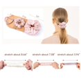 thumbnail image 5 of 100% Mulberry Silk Scrunchies, Elastic Hair Ties, Silk sleep scrunchies, Pure Silk Scrunchy, frizz/damage free scrunchies for Women Girls, 6 Color (Ivory, 3*L), 5 of 5