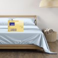 thumbnail image 1 of Egyptian Cotton King Size Sheets Set PC Thread Count Egyptian Cotton Bed Sheets King Size (Light ) Extra Soft Cooling ” Deep Pocket Sateen Luxury Hotel Bedsheet, 1 of 7