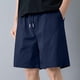 thumbnail image 1 of pstuiky Pantalones cortos de entrenamiento para hombre, Pantalones cortos deportivos casuales de moda de verano para hombre, sueltos y rectos, pantalones de cinco cuartos Pantalones cortos de golf, 1 of 6