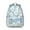 Sky-blue-5, variant on Gothic Psychedelic Mushroom Backpack Trippy Magical Forest Boho Mushroom and Fairy Tale Design Aesthetic Woodland School Bag