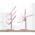 thumbnail image 5 of Support Mignon, Angle Réglable en Hauteur, Support de Cellulaire nediea pour Bureau, Compatible avec Tous les Téléphones Portables, iPhone, Samsung Pixel, iPad, Tablette (Rose), 5 of 5