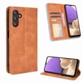 thumbnail image 3 of Dteck for Samsung Galaxy A13 5G Wallet Case, Premium Leather Flip Case RFID Blocking Credit Card Holder Folio Magnetic Stand TPU Interior Shockproof Cover, Brown, 3 of 5