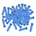 thumbnail image 1 of 50 Uds. de extremo de alambre para bicicleta de montaña, freno de Metal, palanca de cambios, extremo de Cable Universal Azul Zulema Puntas internas de cambio de freno de bicicleta, 1 of 8
