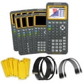 thumbnail image 1 of Pre-Owned Texas Instruments TI-84 Plus CE Graphing Calculator, Yellow EZ Spot, 10-Pack, High School and College, Color Display, 1 of 5