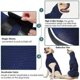 thumbnail image 3 of Chaleco antiestrés para perros, chaqueta Thunder para perros grandes, chaqueta relajante con capucha, chaqueta antiestrés para perros, sudaderas con capucha para perros para el ruido L, 3 of 5