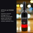 thumbnail image 4 of Premium Merlot Alcohol Removed 0.0% Dealcoholized Red Non Alcoholic Wine From Spain, Low Calories, Low Sugar, Halal Certified (750ml, 1 Bottle), 4 of 5