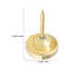thumbnail image 2 of FENGGUIQU 20Ud Clavos Dorados Para Colgar Cuadros Con Plana Y Elegante Para Pared, 2 of 8