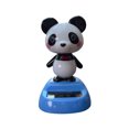 thumbnail image 2 of mdesiwst Car Ornament Solar-Powered Panda Dashboard Nodding Toy Car Interior Decoration with Swing Head Cute Car Dashboard Accessory Fun Gift for Car Lovers, 2 of 8
