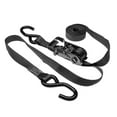 thumbnail image 4 of 1in x 10' Black Ratchet Straps with S-Hooks - Pack of 4, 4 of 5