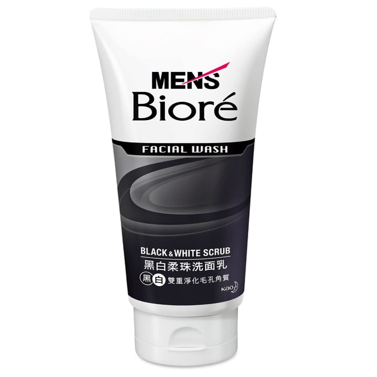 black men's face wash