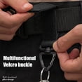 thumbnail image 2 of Yucurem Large D Ring Shape Carabiner D Ring Carabiners Clip Clip 360-Degree Rotation Backpack Hanging Buckle (Black), 2 of 4