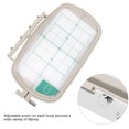 thumbnail image 1 of Waterproof Embroidery Hoop with Clear Grid, Durable and Convenient for  Sewing Machine NV500/900, Sewing Machine Hoop Frame, 1 of 7