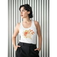 thumbnail image 2 of Wedding Bouquet Racerback Tank Women -Image by Shutterstock, Female x-Large, 2 of 4