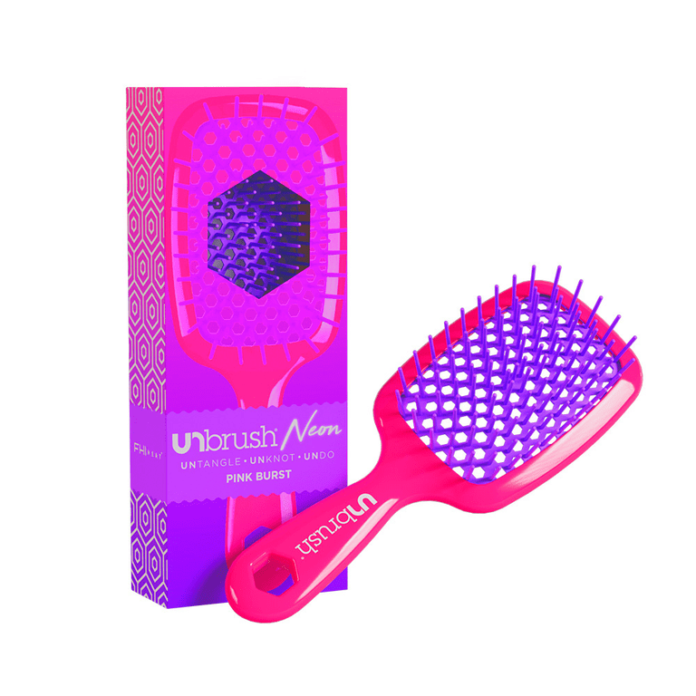 Fhi heat unbrush neon pink burst AC0022NPK_Neon_PinkBurst_Front  main image 2