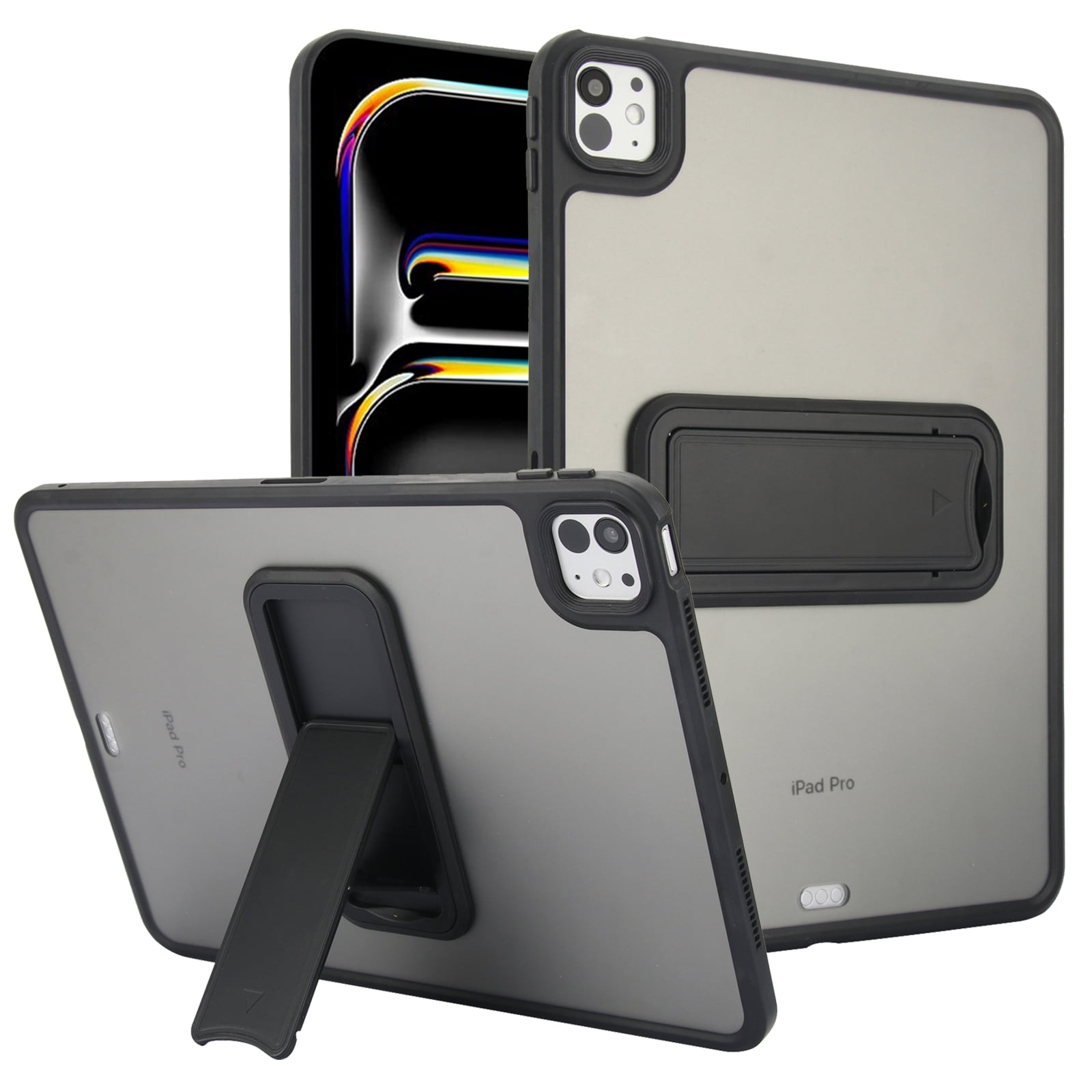 Rainbow Translucent Back Cover Case for Apple iPad Pro (9.7-Inch