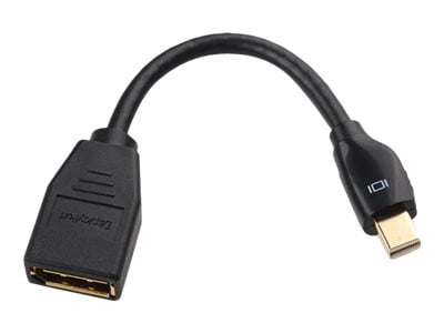 Thunderbolt and Thunderbolt 2 Port Compatible /& DisplayPort to DisplayPort Cable Mini DP to DP in Black 4K Resolution Ready Cable Matters Mini DisplayPort to DisplayPort Adapter