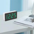 thumbnail image 4 of Despertador multifuncional Espejo Reloj electrónico pa habitación de , , oficina, dormitorio, regalos verde Colco Despertador, 4 of 8
