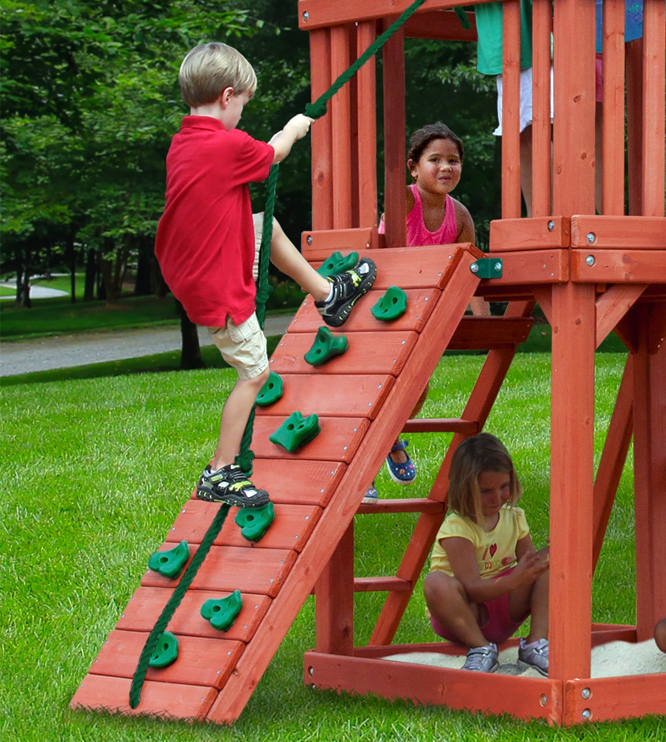 double down swing set