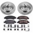 thumbnail image 3 of Power Stop Front Stock Replacement Brake Pad and Rotor Kit KOE5519, 3 of 8