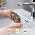thumbnail image 5 of Polyester Long Towel Multi-Size Water Absorption Good Bright Fluffy Soft For Bathroom Swimming Pool Beach Outdoor Travel Leopard Skin Print Style Darkgreen1_4, 5 of 8