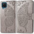 thumbnail image 2 of Compatible with Samsung Galaxy A42 5G Wallet Case for Women, Leather Flip Folio with Kickstand Magnetic and Card Holder Protective Case for Samsung Galaxy A42 5G Butterfly Grey SD, 2 of 14
