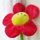 thumbnail image 5 of Felpa Sol Flor Simulación Felpa Dibujos Animados Girasol Planta Peluches para Boda Fiesta Rosa Rojo 90cm/35.4in, 5 of 5