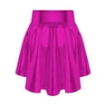 thumbnail image 2 of iiniim Girls Irregular Hem Skirt Athletic Jazz Modern Dancewear Performance Skirt, 2 of 7