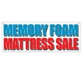 thumbnail image 1 of Memory Foam Mattress Special 13 oz Banner | Non-Fabric | Heavy-Duty Vinyl Single-Sided With Metal Grommets, 1 of 5