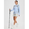 thumbnail image 6 of BALEAF Women's SPF Jacket Sun Shirt UV Protection Hoodie Zip Up Long Sleeve Hooded Summer Clothing Running Hiking Kentucky Blue S, 6 of 7