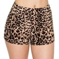 thumbnail image 2 of ALWAYS Women's Premium Super Soft Spandex Shorts Animal Leopard 377 XS, 2 of 8